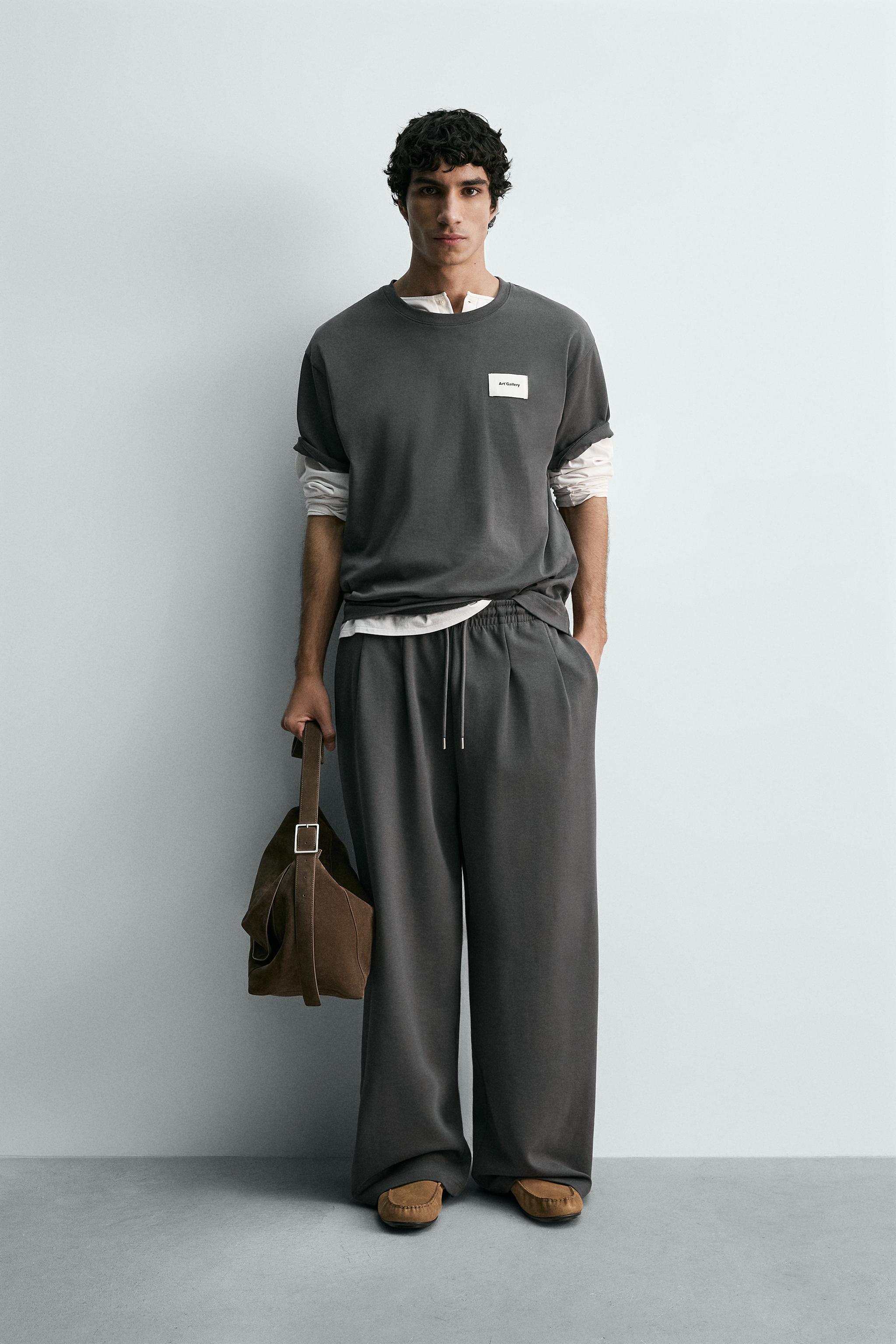 INTERLOCK WIDE FIT JOGGER PANTS